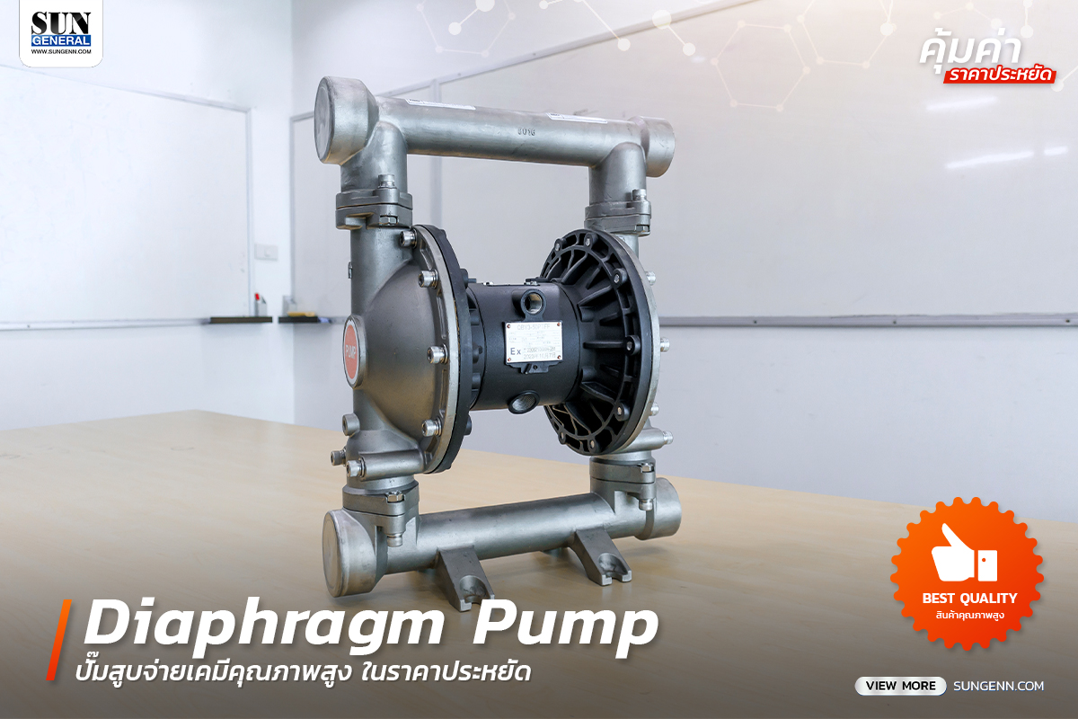 Diaphragm Pump – ปั๊มสูบจ่ายเคมีคุณภาพสูง ในราคาประหยัด