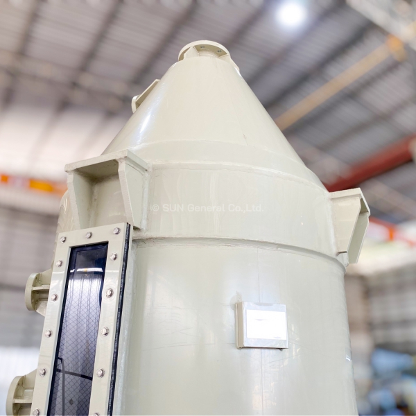 ถังพลาสติกพีพี/พีวีซี ทรงกรวย (PP/PVC Conical Tank) | SUN GENERAL CO.,LTD