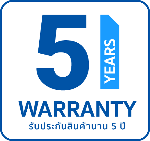 Warranty 5Y Colored เครื่องกรองเคมี